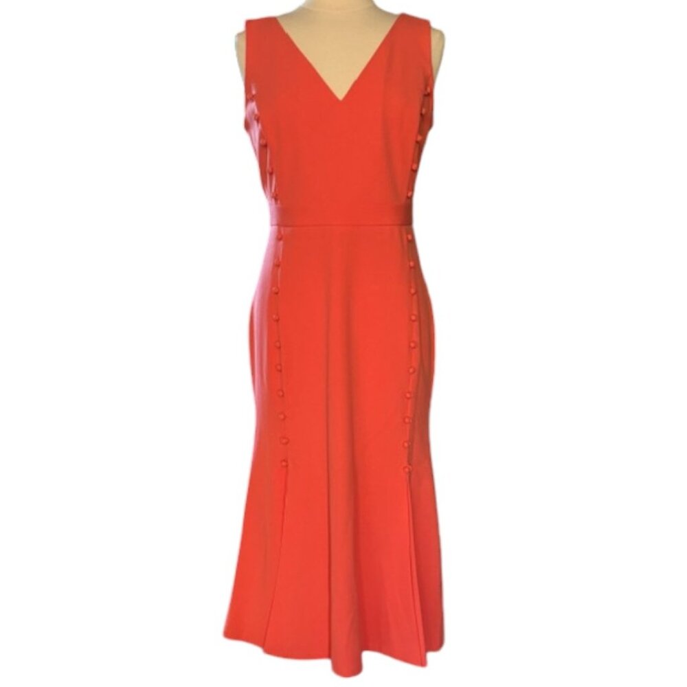 Calvin Klein Sleeveless Dress NWT Coral Color Size 10
